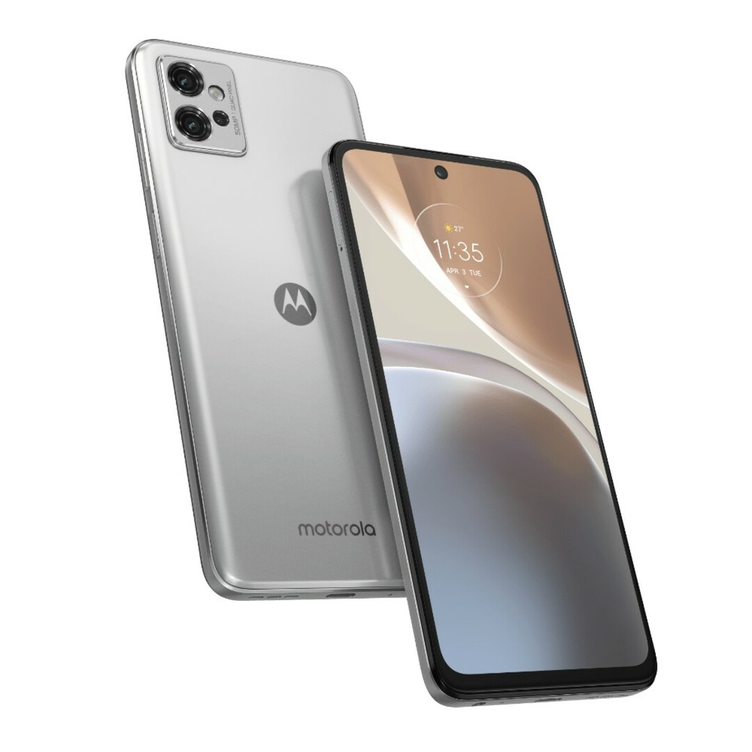 moto g32 サテンシルバー MOTOROLA モトローラスマートフォン本体