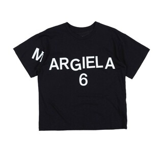 マルタンマルジェラ(Maison Martin Margiela)の10Y/Tシャツ/MM6MaisonMargiela/ブラック(Tシャツ(半袖/袖なし))