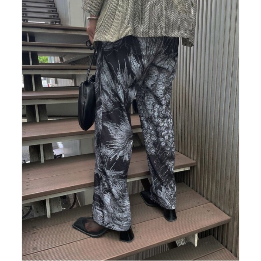 Ameri VINTAGE - KEITAMARUYAMA AMERI 2TUCK STRAIGHT PANTSの通販 by