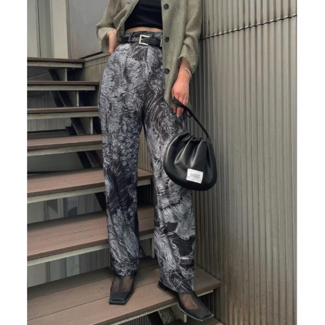 KEITAMARUYAMA×AMERI 2TUCK STRAIGHT PANTS-