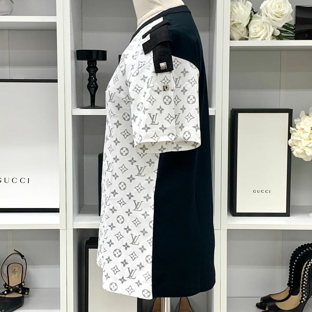 LOUIS VUITTON - 7132 ヴィトン コットン Tシャツ モノグラム ロゴ
