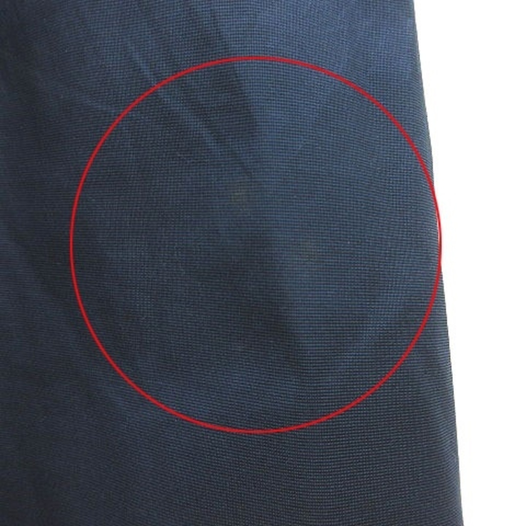 STRAWBERRY-FIELDS(ストロベリーフィールズ)のストロベリーフィールズ フレアスカート ミモレ ロング 紺 ネイビー レディースのスカート(ロングスカート)の商品写真