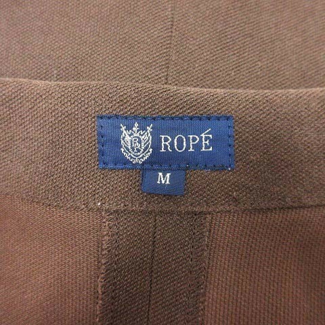 ROPE’(ロペ)のロペ ROPE カットソー テーラードカラー 長袖 M 茶 ブラウン /YK レディースのトップス(カットソー(長袖/七分))の商品写真