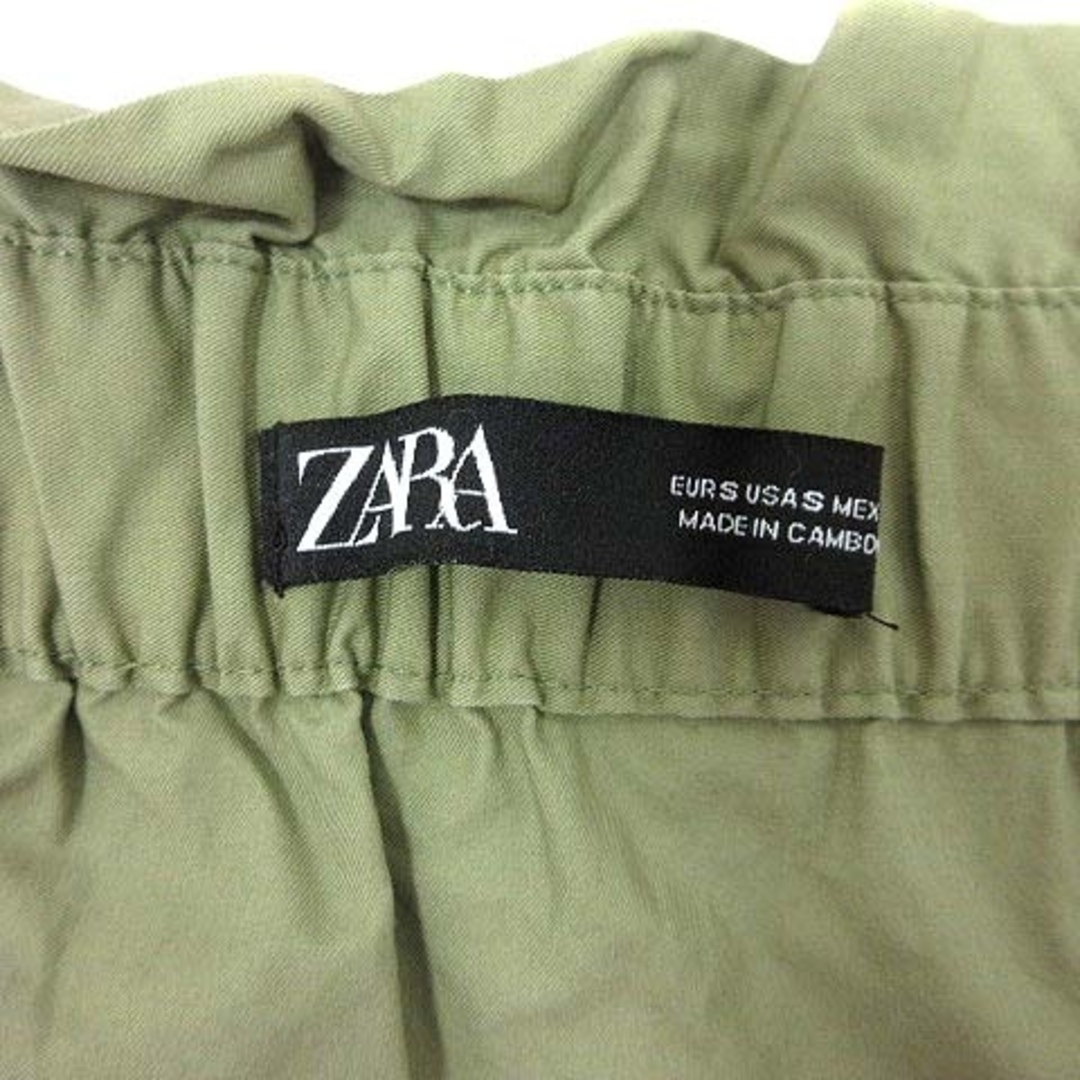 ZARA(ザラ)のZARA タイトスカート ロング ベルト S 緑 ライトグリーン /YK レディースのスカート(ロングスカート)の商品写真