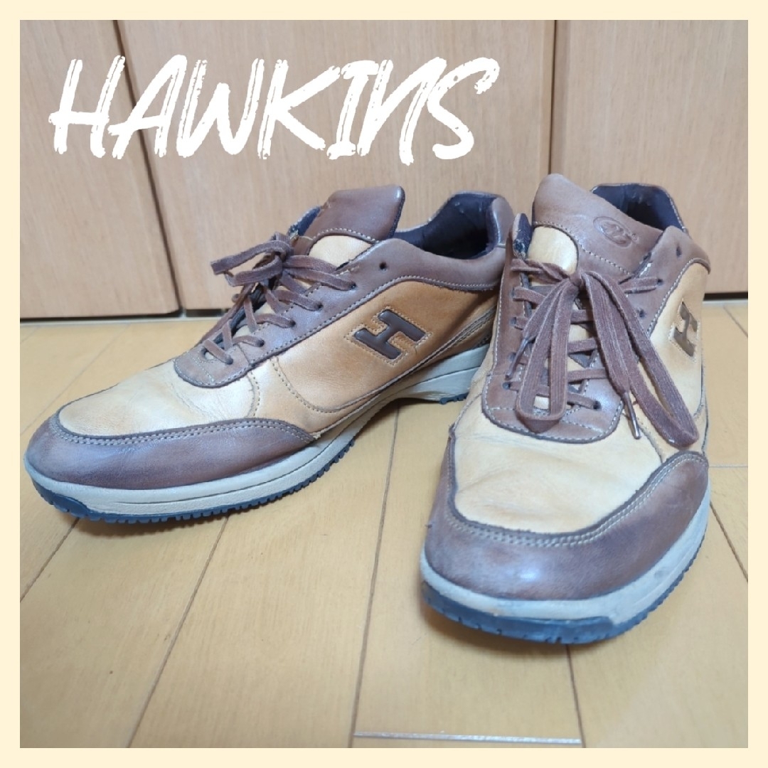 ❤HAWKINS★スニーカー ブラウン系★配送無料●値引不可●即購入不可