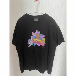 ディズニー(Disney)のSTARWARS スターウォーズ　コットン　Tシャツ 半袖　ブラック　Mサイズ(その他)