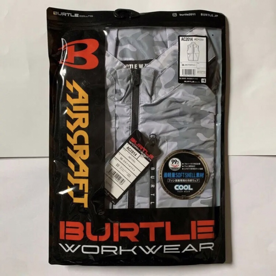 BURTLE(バートル)のLサイズ CW 送料込み BURTLE AIR CRAFT ベスト メンズのトップス(ベスト)の商品写真