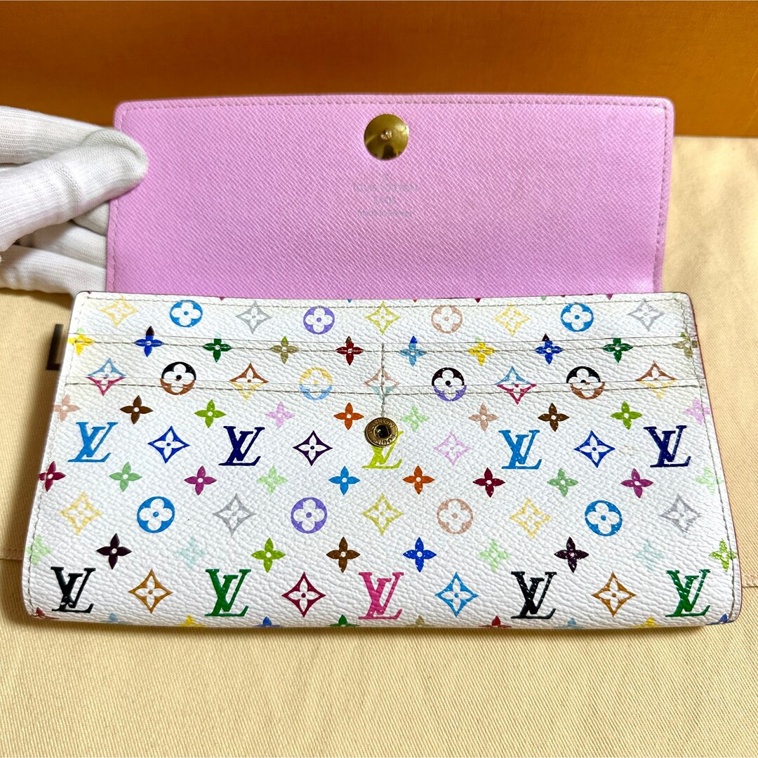 ✨極美品✨ ルイヴィトン マルチカラー ポルトフォイユ サラ 長財布