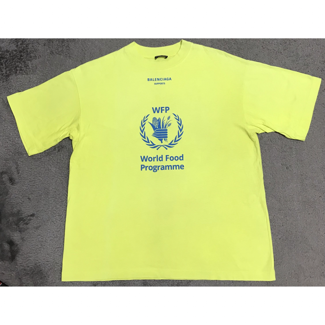 バレンシアガ　wfp プリントtシャツ