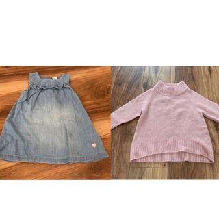 エイチアンドエム(H&M)の袖なしトップス＆ニットセーター(シャツ/カットソー)