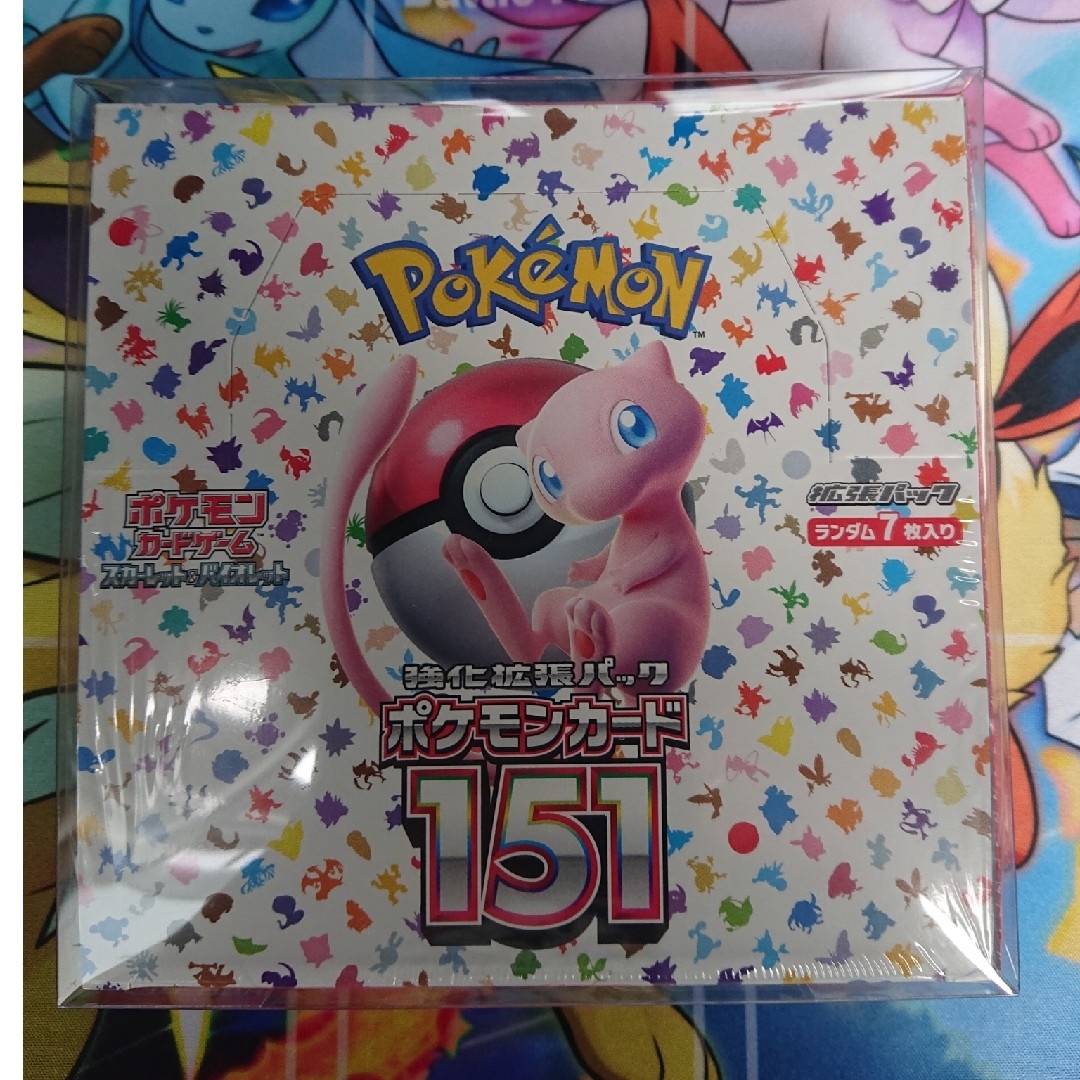 ポケカ ポケモンカード 151 1box シュリンク付き 新品未開封