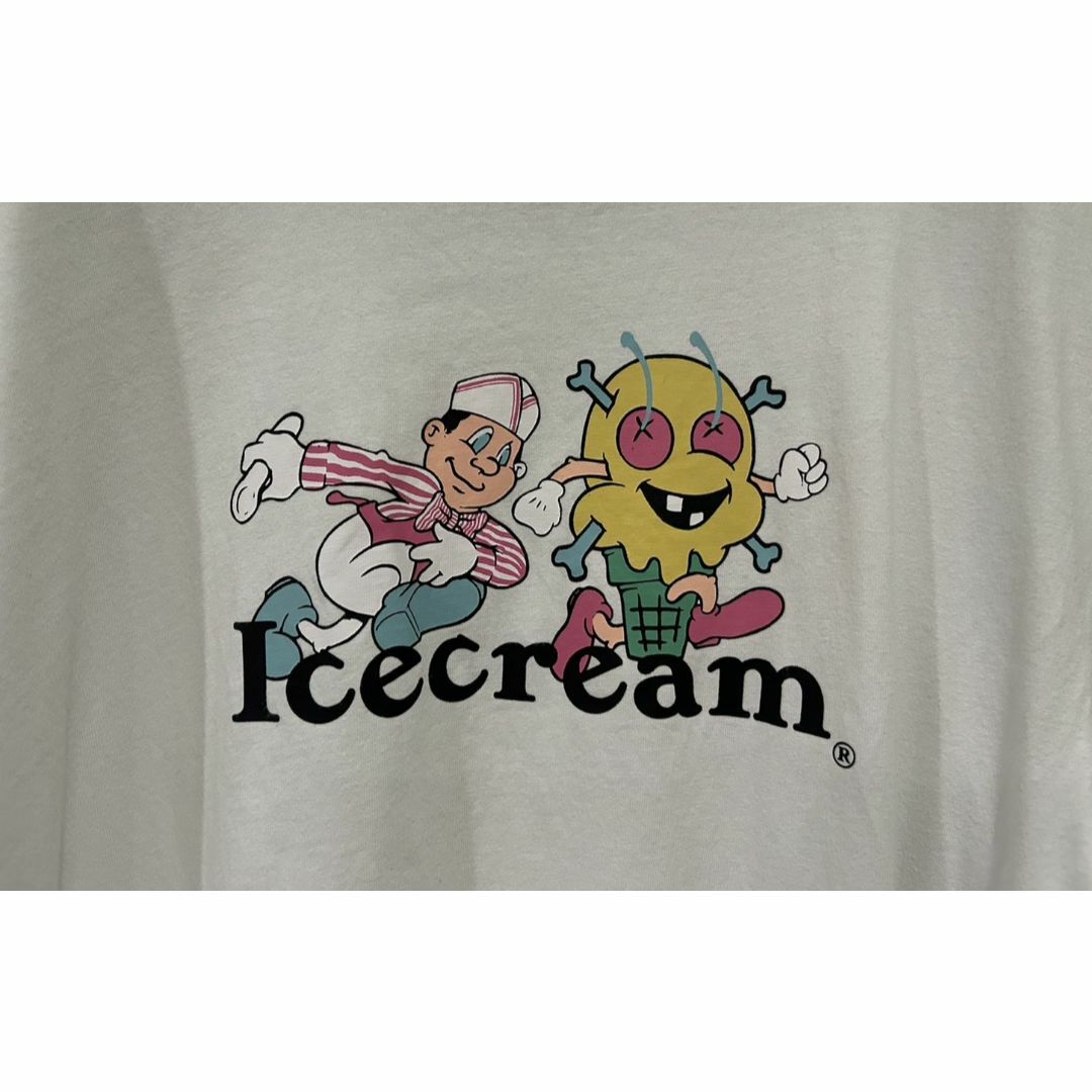 ＊ICECREAM プリント 半袖 ビックTシャツ トップス XL 2
