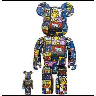 BE@RBRICK 招き猫 桃色透明 400％　ベアブリック