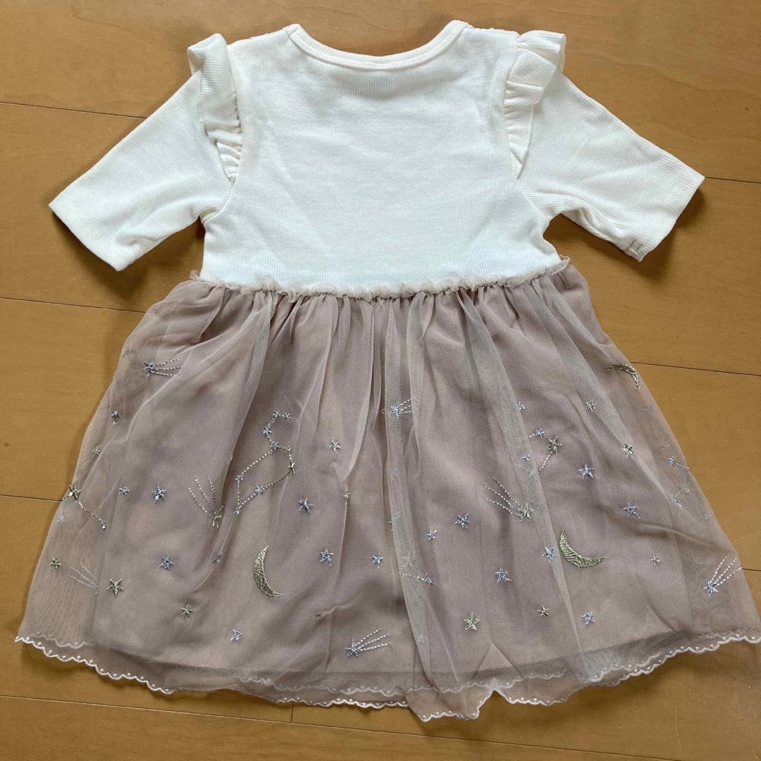 女児　女の子　ワンピース　100 キッズ/ベビー/マタニティのキッズ服女の子用(90cm~)(ワンピース)の商品写真