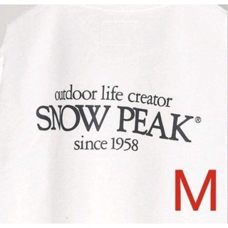 スノーピーク(Snow Peak)の②【新品未開封】SNOW PEAK／Classic ロゴプリント Tシャツ M(Tシャツ/カットソー(半袖/袖なし))