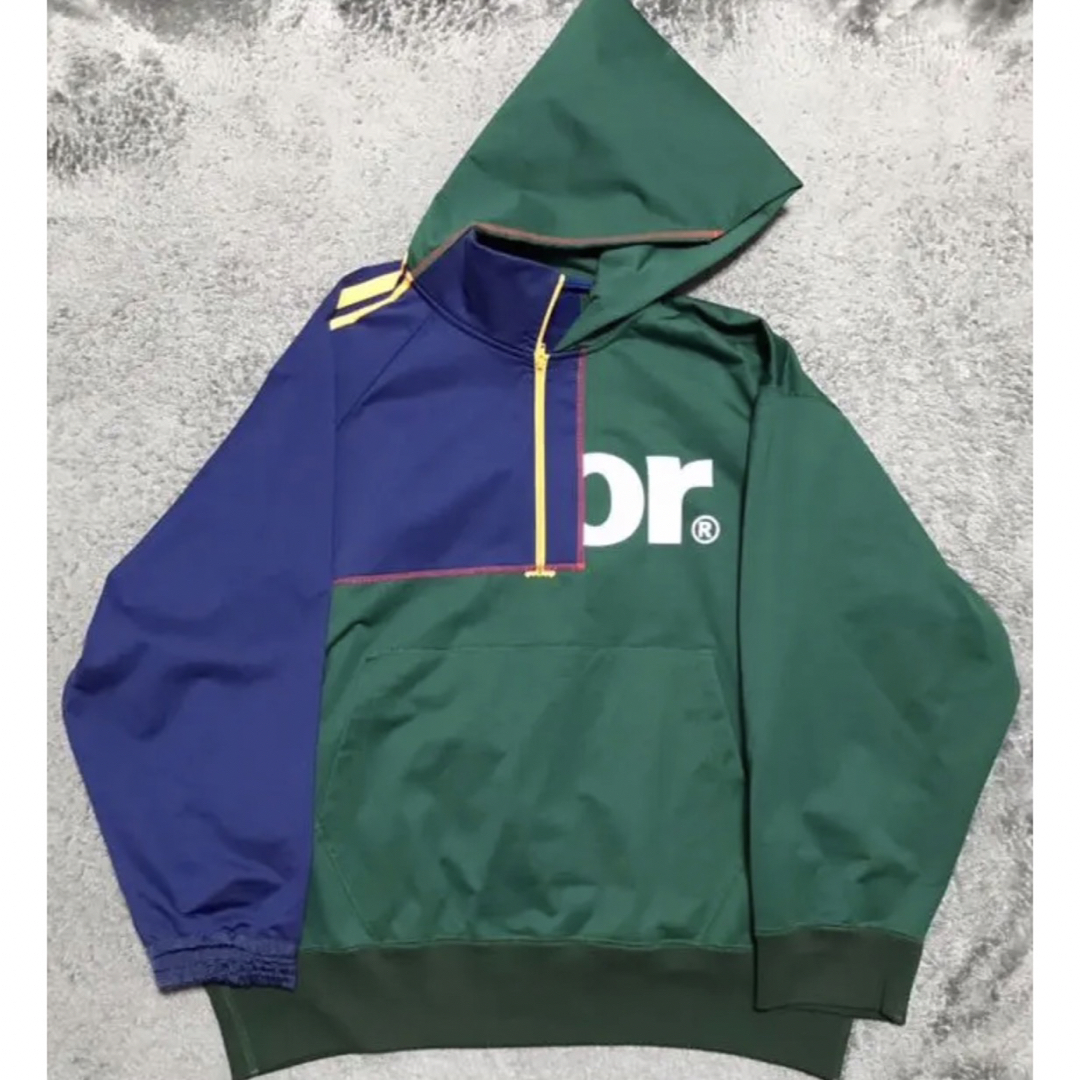 kolor パッチワークフーディ