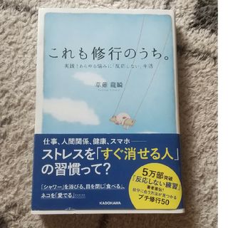 カドカワショテン(角川書店)の【中古】これも修行のうち。 実践！あらゆる悩みに「反応しない」生活(ビジネス/経済)