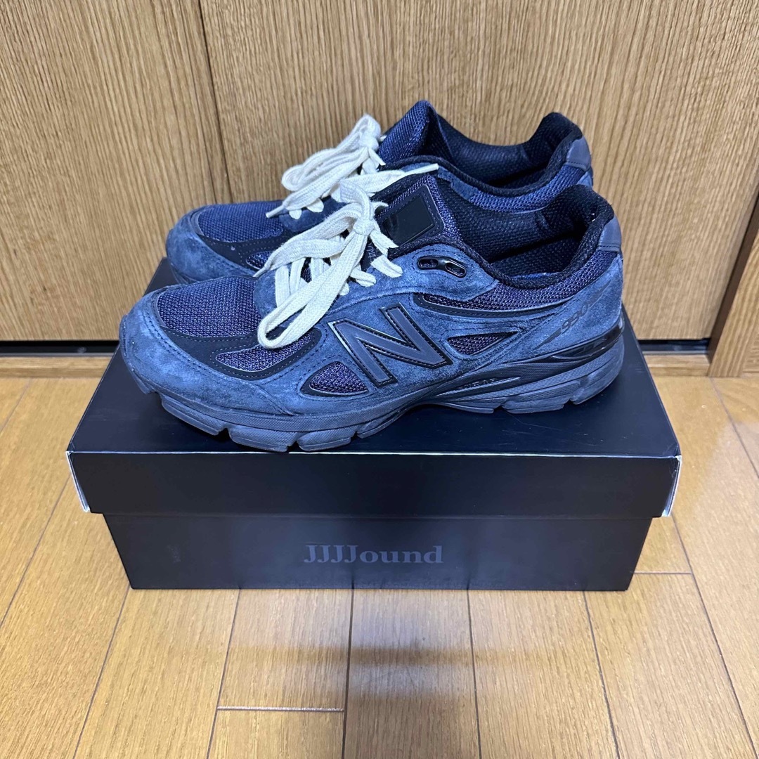 【最安値】New Balance jjjjound 990v4 Navy