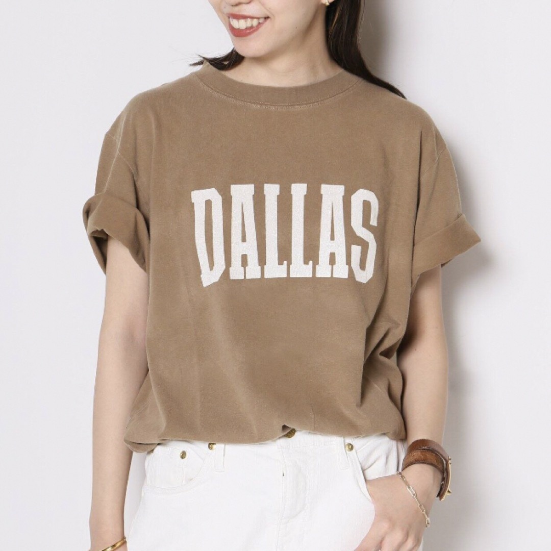 MUSE REMI RELIEF/レミレリーフ DALLAS Tシャツ ブラウン