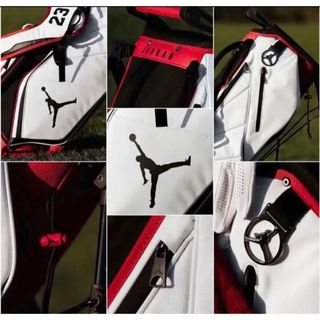 ジョーダン Jordan Fadeaway キャディバッグ レッド×ホワイトの通販 by