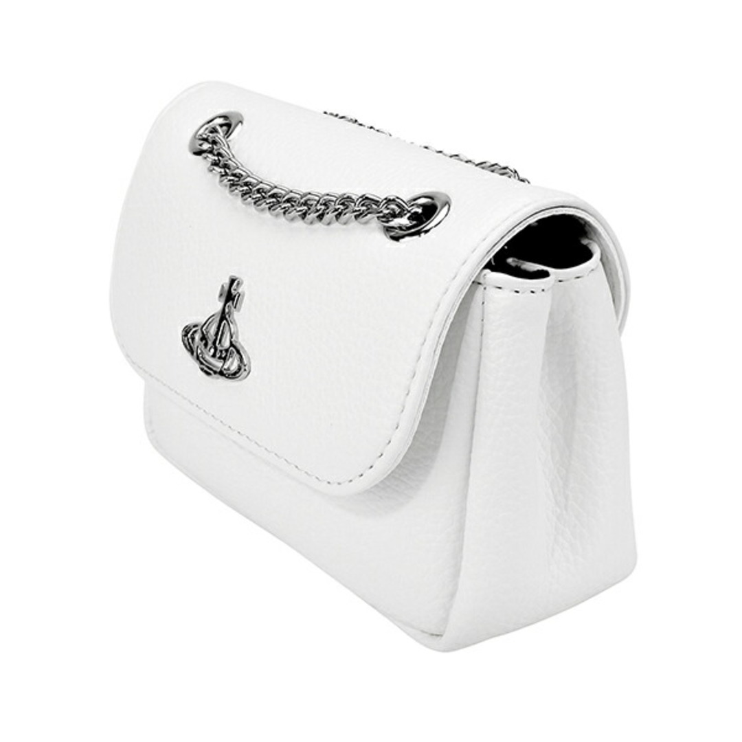 新品 ヴィヴィアン ウエストウッド Vivienne Westwood ショルダーバッグ ホワイト 新品 ヴィヴィアン ウエストウッド Vivienne Westwood ショルダーバッグ ホワイト