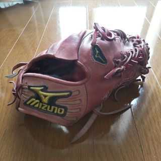 MIZUNO - ミズノプロ 一般硬式 実使用 支給 投手 内野 グローブ グラブ
