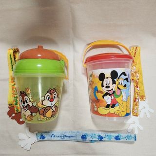 ディズニー(Disney)のディズニー　ポップコーンバケット　チップとデール　ミッキー　ミニー　ドナルド(キャラクターグッズ)