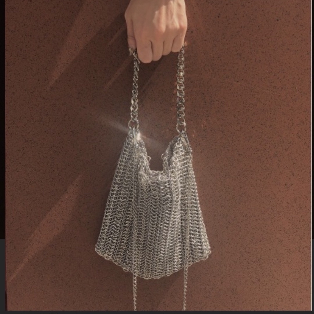 Ameri VINTAGE(アメリヴィンテージ)のAMERI　HEAVY CHAIN MESH BAG レディースのバッグ(ショルダーバッグ)の商品写真