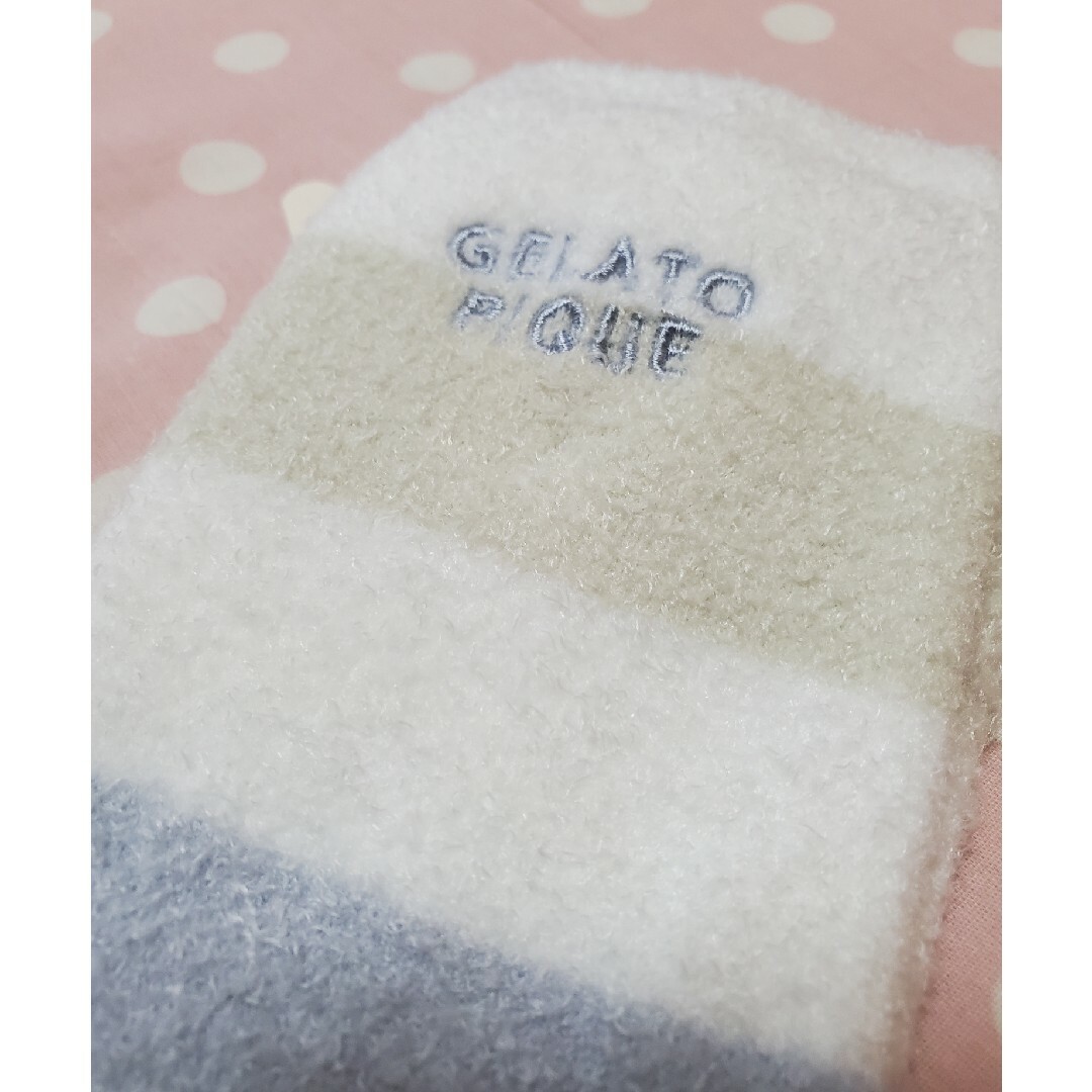 gelato pique(ジェラートピケ)の⭐新品⭐ジェラートピケgelato piqueルームソックス　GRY 006 レディースのレッグウェア(ソックス)の商品写真