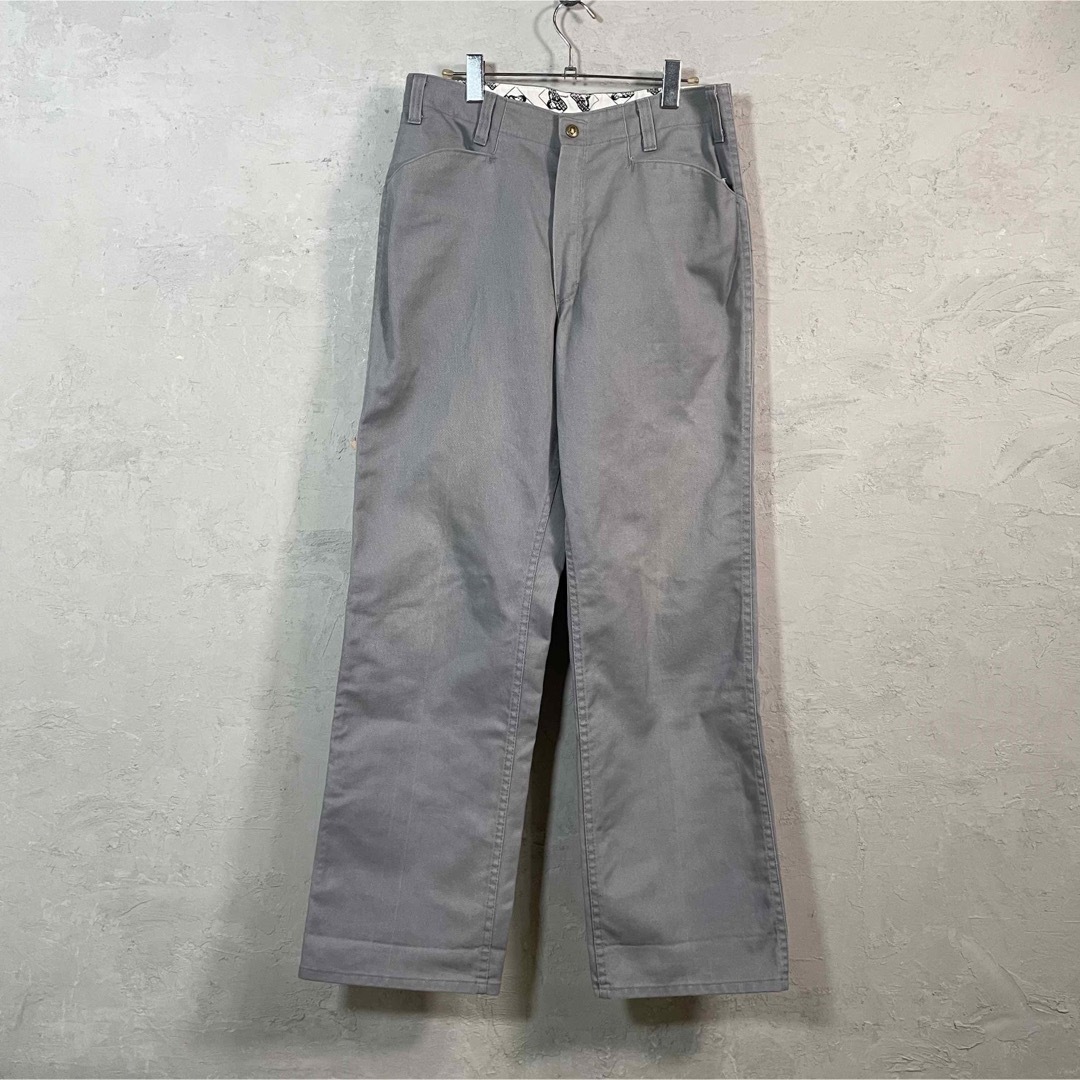 超お徳用 80s USA製 BEN DAVIS フリスコパンツ W32 グレー