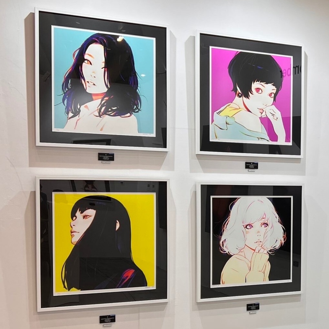 版画 【入手困難 当選品】 イリヤ・クブシノブ CMYK 4点セット サイン