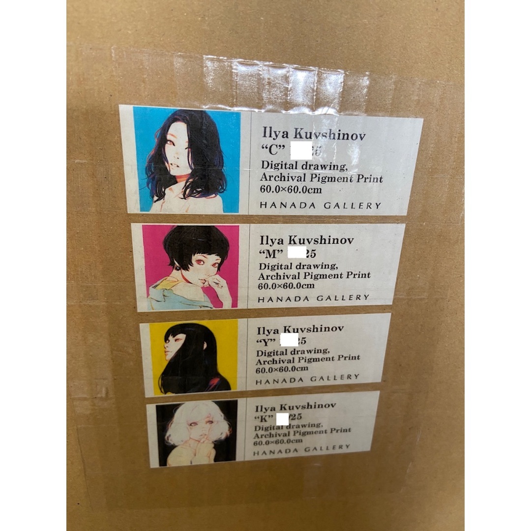 入手困難 当選品】 イリヤ・クブシノブ CMYK 4点セット サイン 入手困難 当選品】 イリヤ・クブシノブ CMYK 4点セット サイン