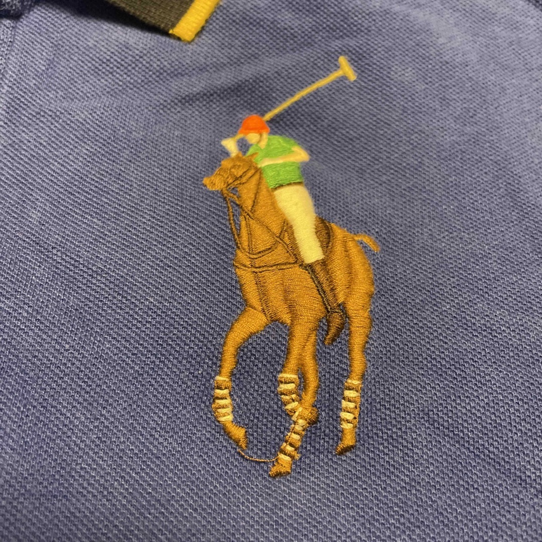 POLO RALPH LAUREN(ポロラルフローレン)のラルフローレン RALPH LAUREN マルチカラー ビックポニー ポロシャツ キッズ/ベビー/マタニティのキッズ服男の子用(90cm~)(Tシャツ/カットソー)の商品写真