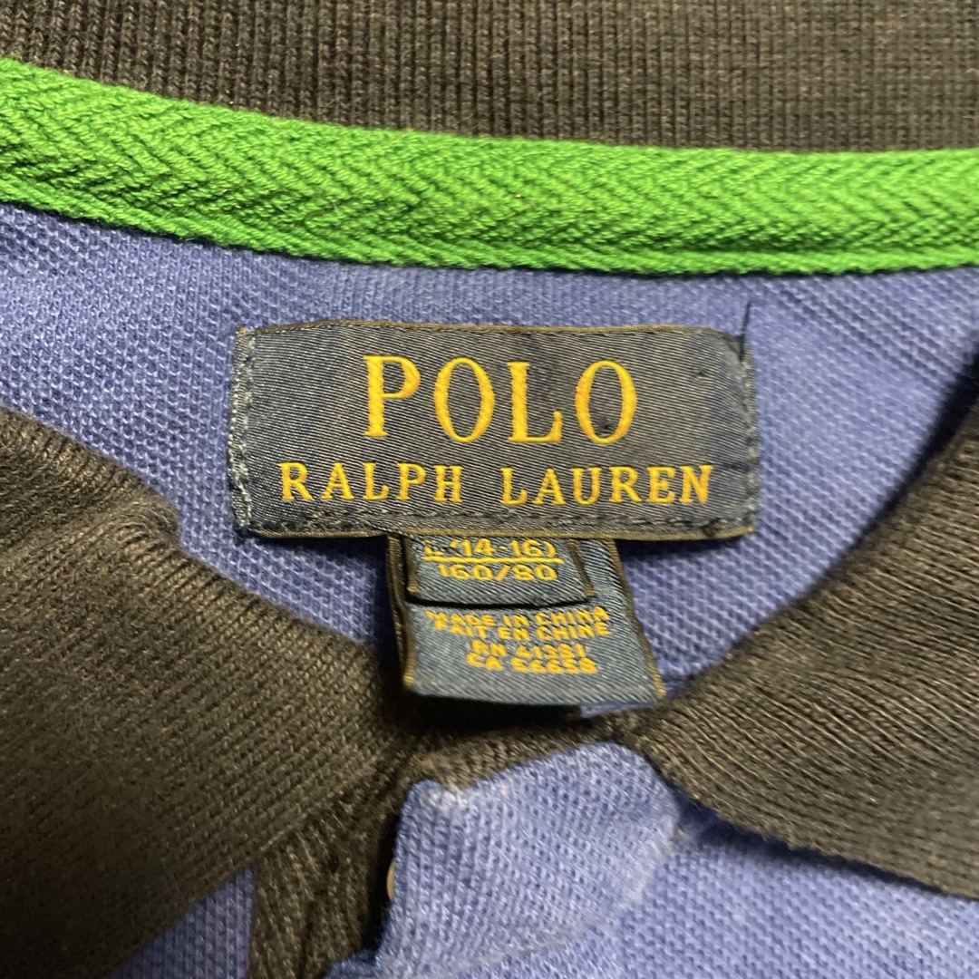 POLO RALPH LAUREN(ポロラルフローレン)のラルフローレン RALPH LAUREN マルチカラー ビックポニー ポロシャツ キッズ/ベビー/マタニティのキッズ服男の子用(90cm~)(Tシャツ/カットソー)の商品写真