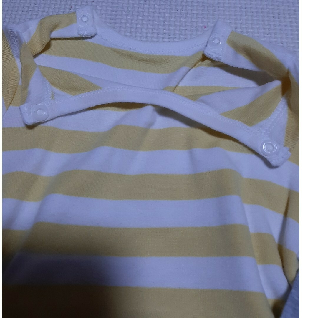 UNIQLO(ユニクロ)の半袖ロンパース　70 ユニクロ キッズ/ベビー/マタニティのベビー服(~85cm)(ロンパース)の商品写真