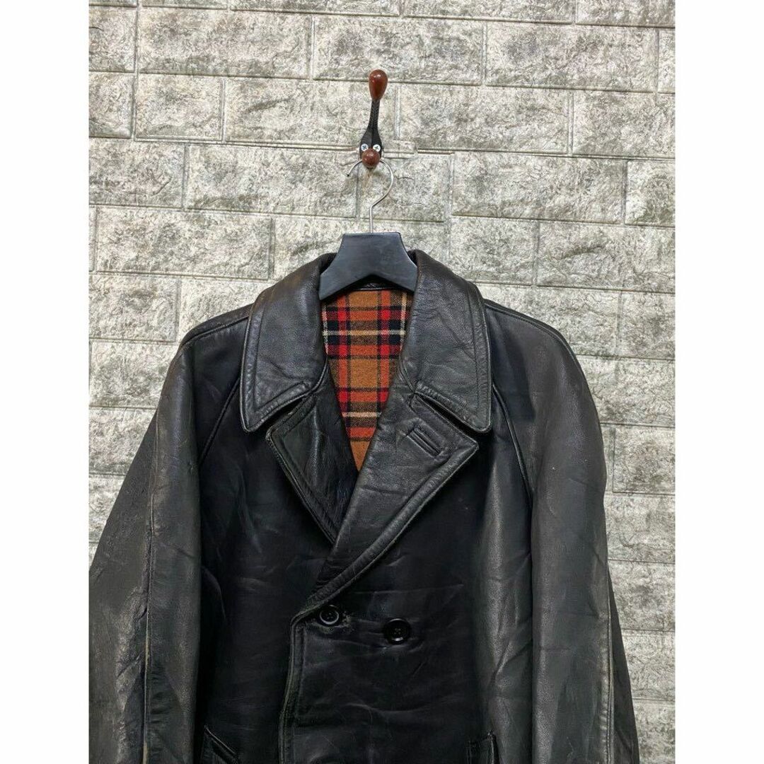 MILITARY - FRANCE Vintage フランス パイロット レザー MILITARY - FRANCE Vintage フランス パイロット レザー