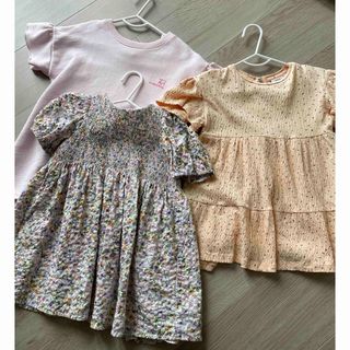 ザラキッズ(ZARA KIDS)のザラキッズ　ワンピース3点セット(ワンピース)