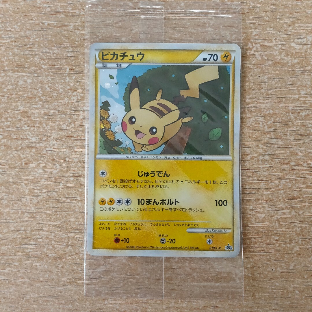 【美品・希少】ポケモンカード　2009年　ピカチュウM プロモ