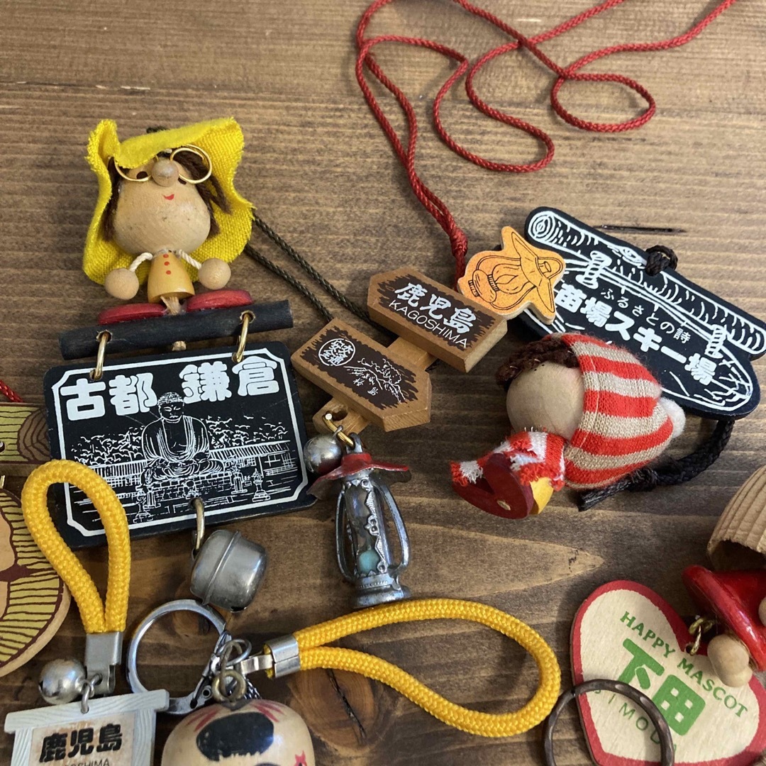⭐︎最終価格⭐︎ キーホルダー コイン 大量 まとめ売り ご当地 レトロ 昭和 観光