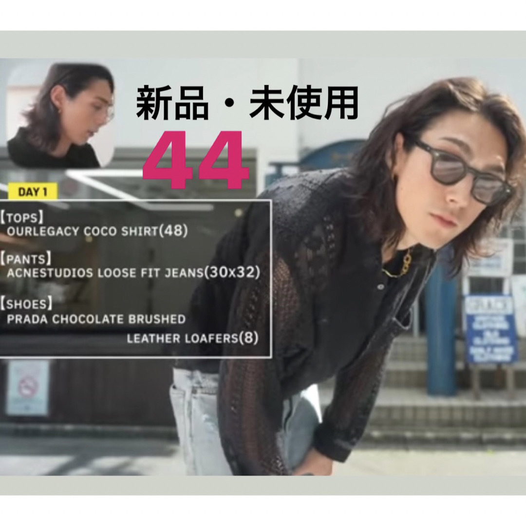 新品・未使用 OUR LEGACY coco shirt blackの通販 by neon shop|ラクマ