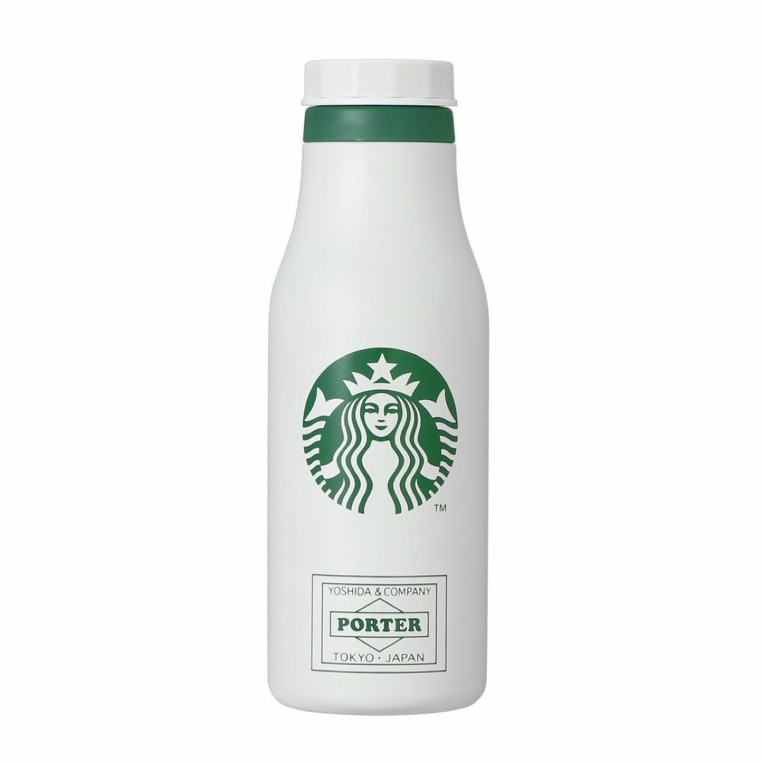 Starbucks - スターバックス PORTER ステンレスロゴボトル ホワイト 473mlの通販 by wolf2807's shop