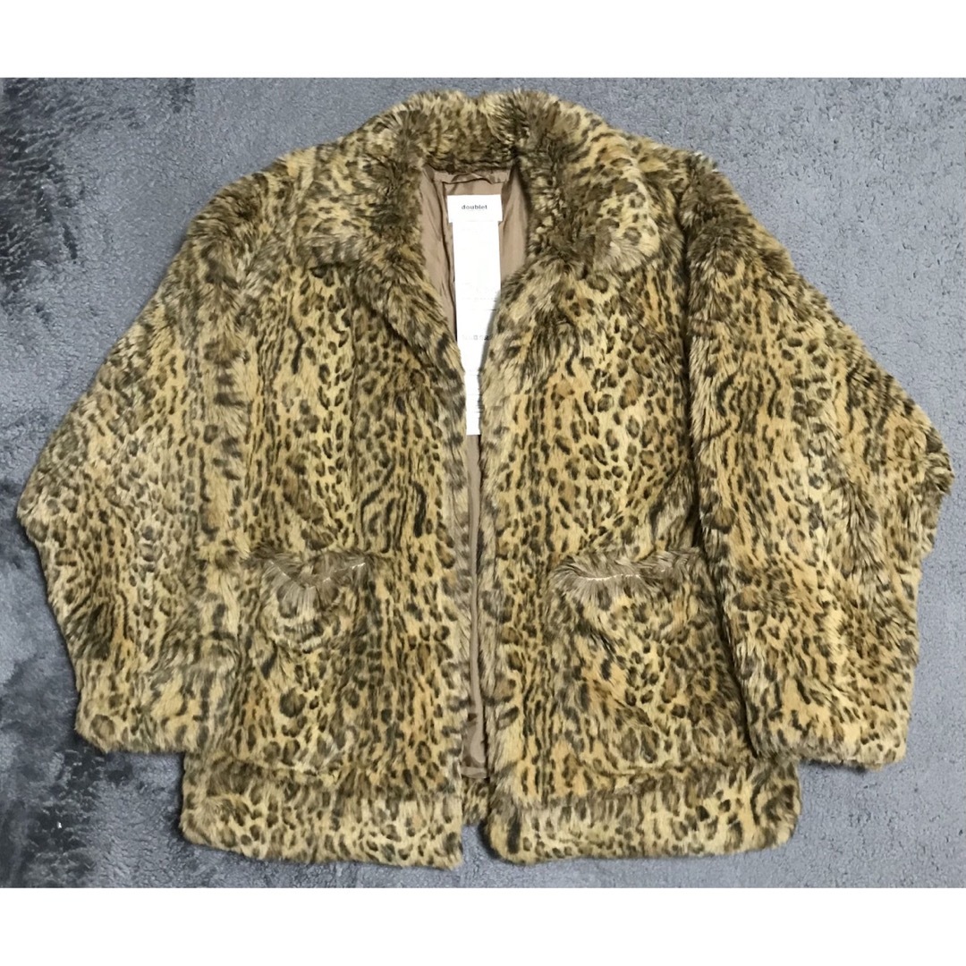 doublet - doublet アニマルペイント ファーブルゾンの通販 by TK doublet - doublet アニマルペイント ファーブルゾンの通販 by TK