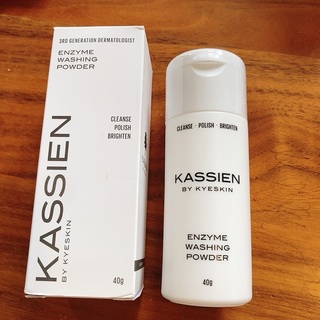 新品　KASSIEN 酵素洗顔パウダー　クレンジング　韓国スキンケア　皮膚科(洗顔料)