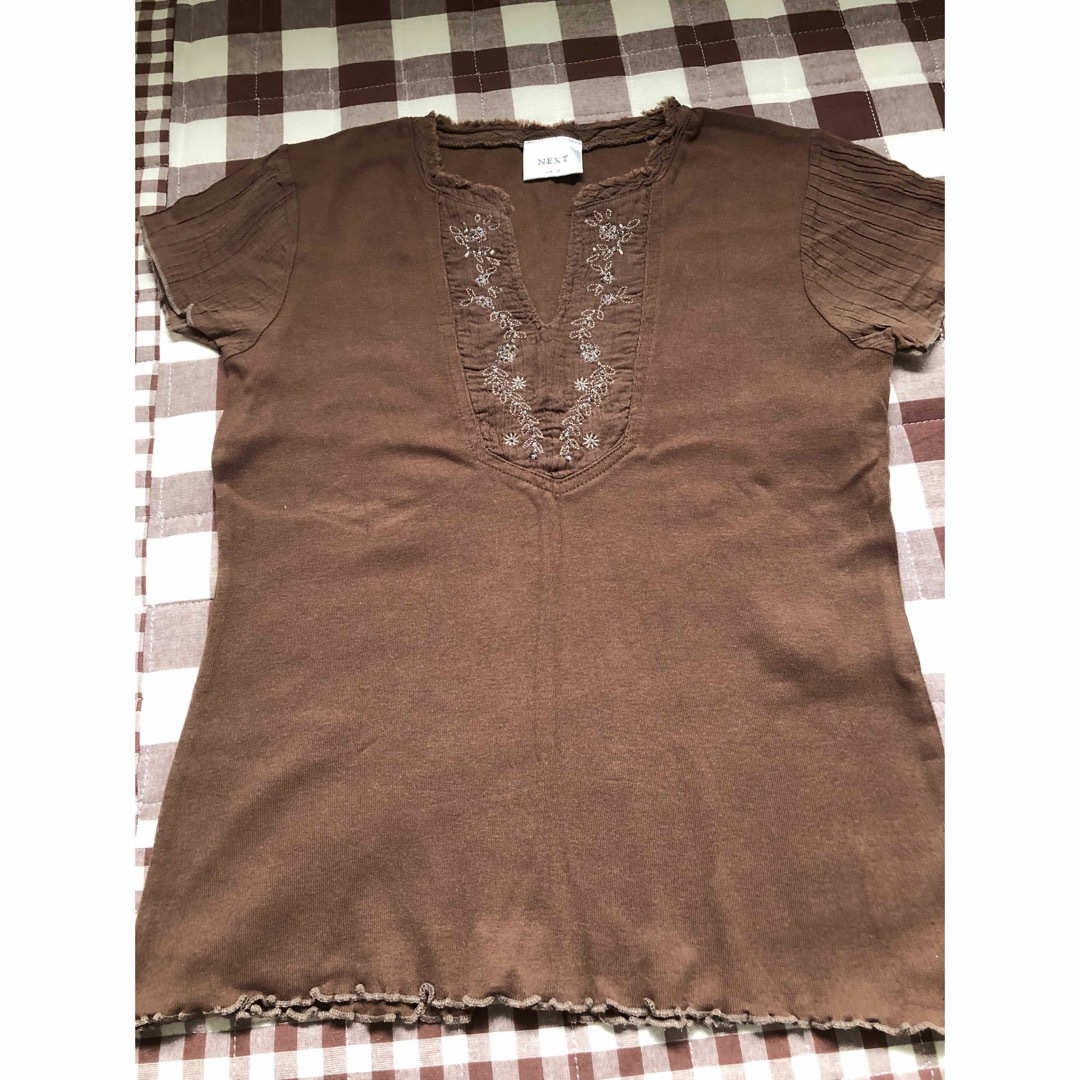 Tシャツ　綿100% レディースのトップス(Tシャツ(半袖/袖なし))の商品写真