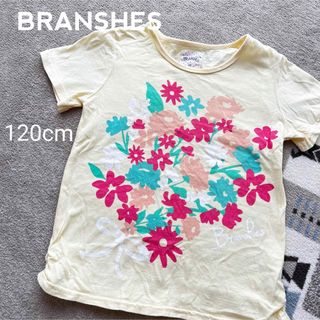 ブランシェス(Branshes)のブランシェス 花柄Tシャツ 120(Tシャツ/カットソー)