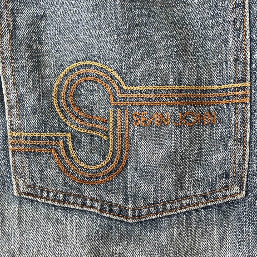 Sean John(ショーンジョン)のSean John デニムパンツ b系 ストリート ビックサイズ ゆるダボ メンズのパンツ(デニム/ジーンズ)の商品写真