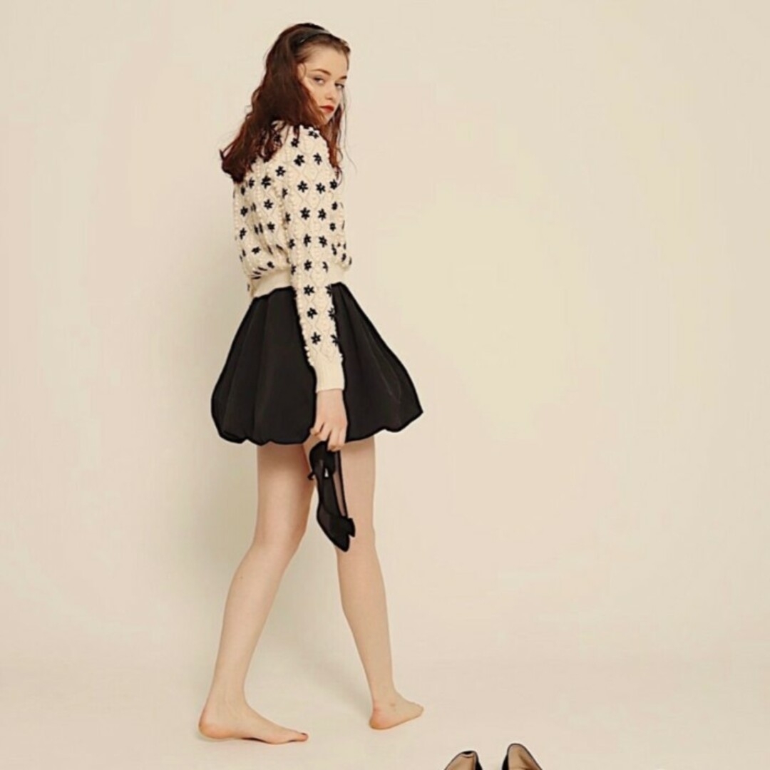 épine - epine balloon volume mini skirt blackの通販 by IUSI's shop ...