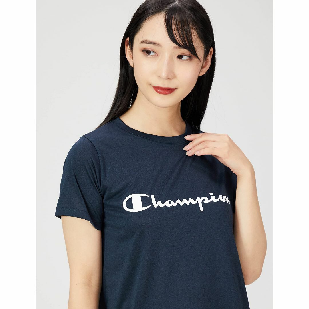 【色: ネイビー】チャンピオン SPORTS C VAPOR Tシャツ ショート