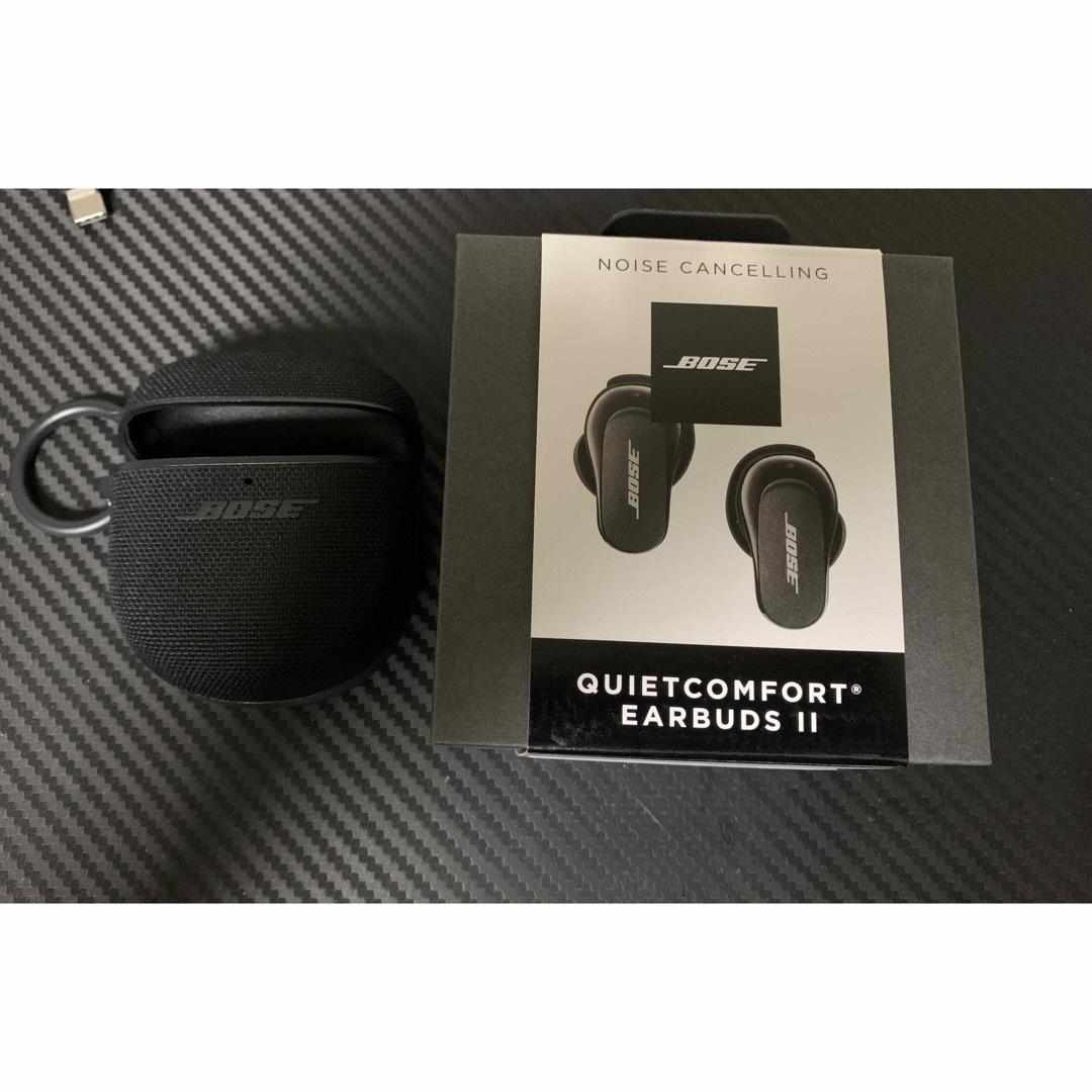 Bose QuietComfort Earbuds II用 シリコンケース 青 - その他