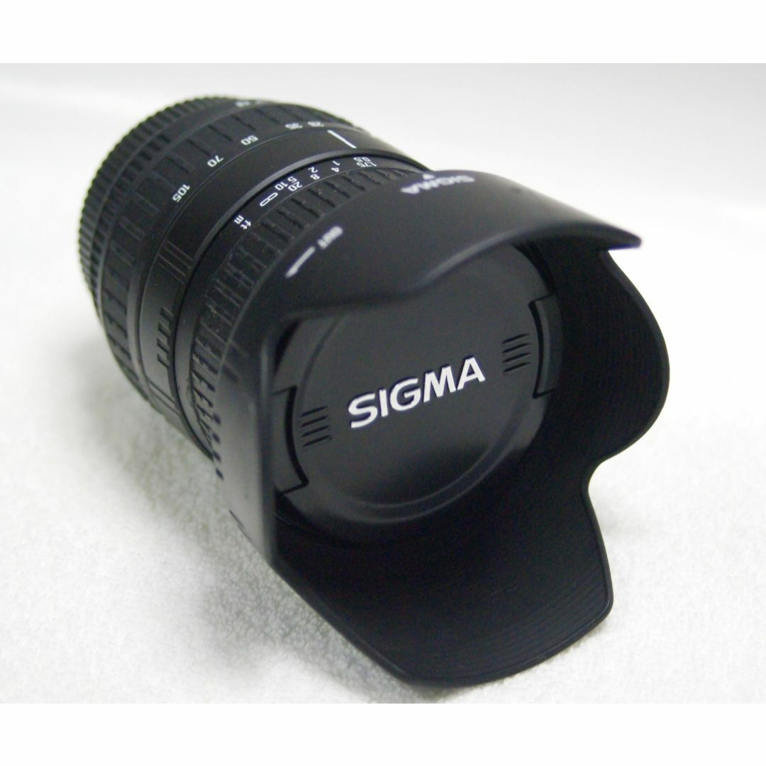 SIGMA(シグマ)のシグマ　ズームレンズ　28-105ｍｍ　ペンタックスKマウント スマホ/家電/カメラのカメラ(レンズ(ズーム))の商品写真